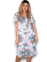 Helga May Twirl Rose Jungle Dress White