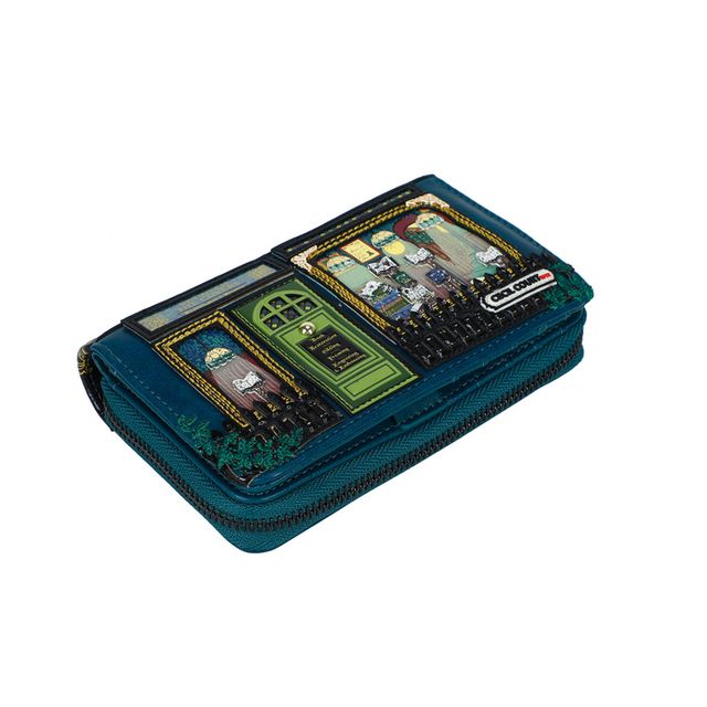 Vendula – Between The Covers Bookbinders Medium Ziparound Wallet