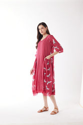 Au Hasard D'un Voyage - Flight & Freckle Midi Dress