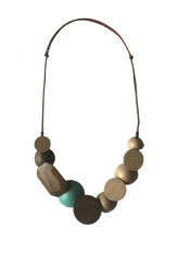 Wooden Necklace Shapes Short