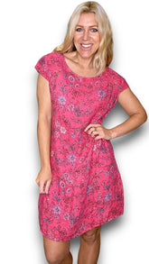 Helga May - Graphic Bloom Kennedy Dress