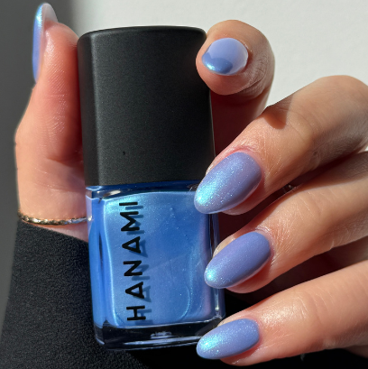 Ice Queen - Frosty Pearly Blue non-toxic nail polish at Linens & Treasures