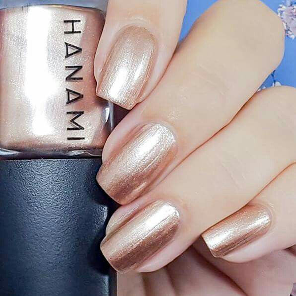 Hanami Ritual union - copper rose gold non-toxic nail polish at Linens & Treasures