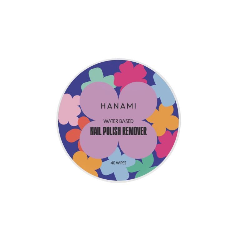 Hanami Water Based Nail Polish Remover Wipes 40pk at Linens & Treasures