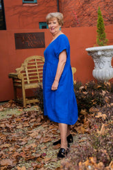 Linen Bodice Top Dress