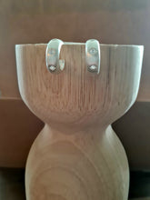 Matte Keeper with CZ Earrings