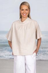 Noble Wilde - Linen Breezy Top