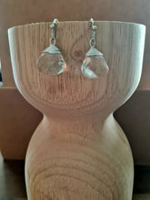Pear-Shaped Quartz Earrings