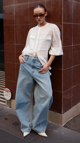 Dref by D - Santorini Shirt in Blush