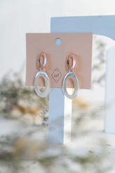 Geometric Drop Earrings