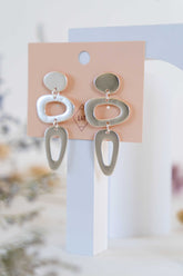 Geometric Dangle Earrings