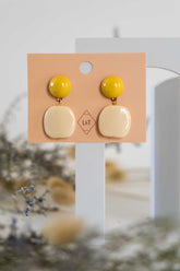 Resin Drop Earrings