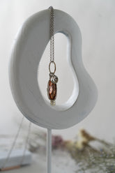 Antique Silver & Crystal Necklace