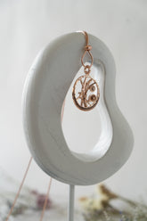 Floral Circle Necklace