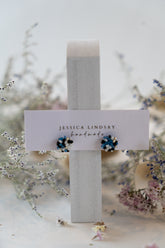 Bead Studs Mixed Colours Earrings