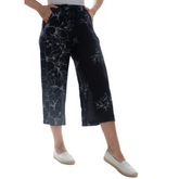 Linen Pants Soft Floral 3/4 Length