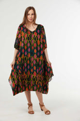 Au Hasard D’un Voyage - Hidden Gems Dress Split Hem