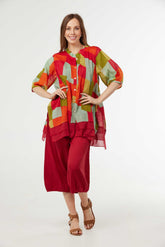 Au Hasard D’un Voyage - Retro Blast Blouse