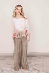 Silk Pants Longline