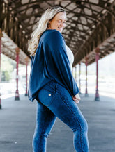 Tallulah - Crop Drape Cardi