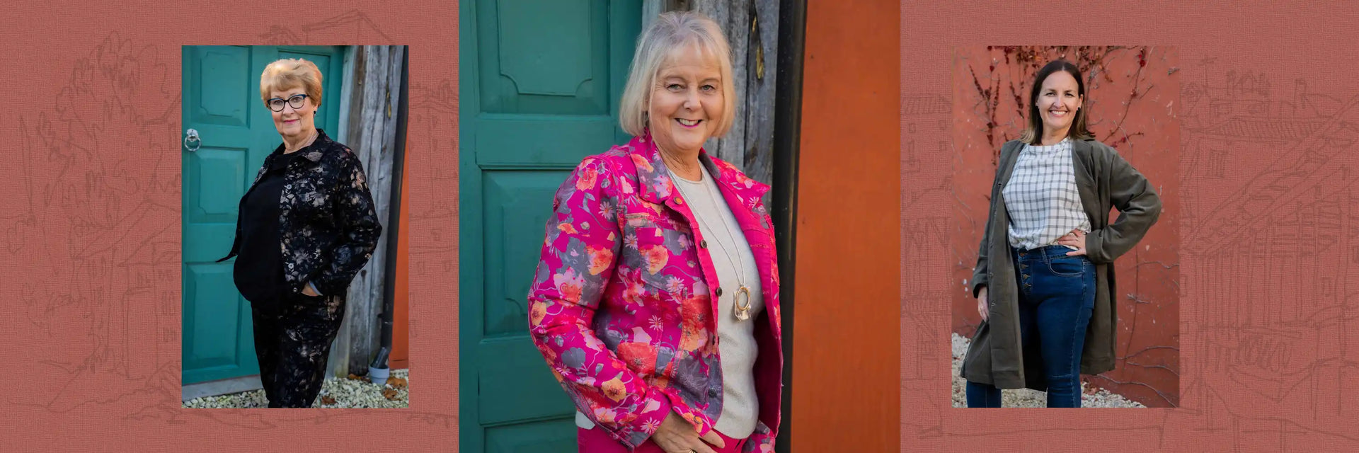 ALL Cotton Reversable Jackets Coats - Fun Funky Stylish Fashions for all seasons for mum Rolleston