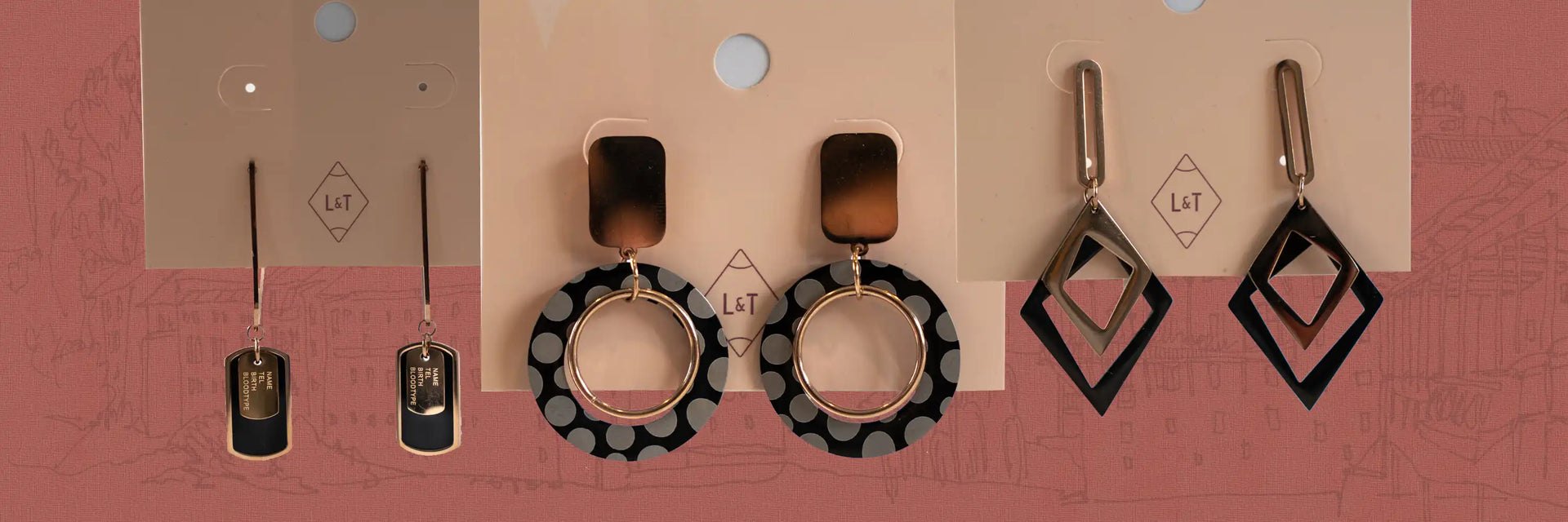 All Earrings Collection - Fun Funky earrings for a gift for mum Rolleston