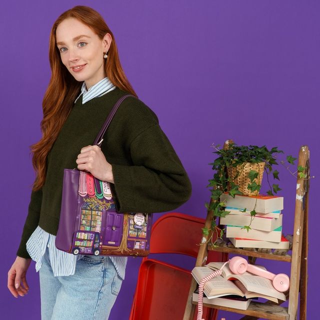 Vendula London - Travelling Library Bookshop - Shopper Bag