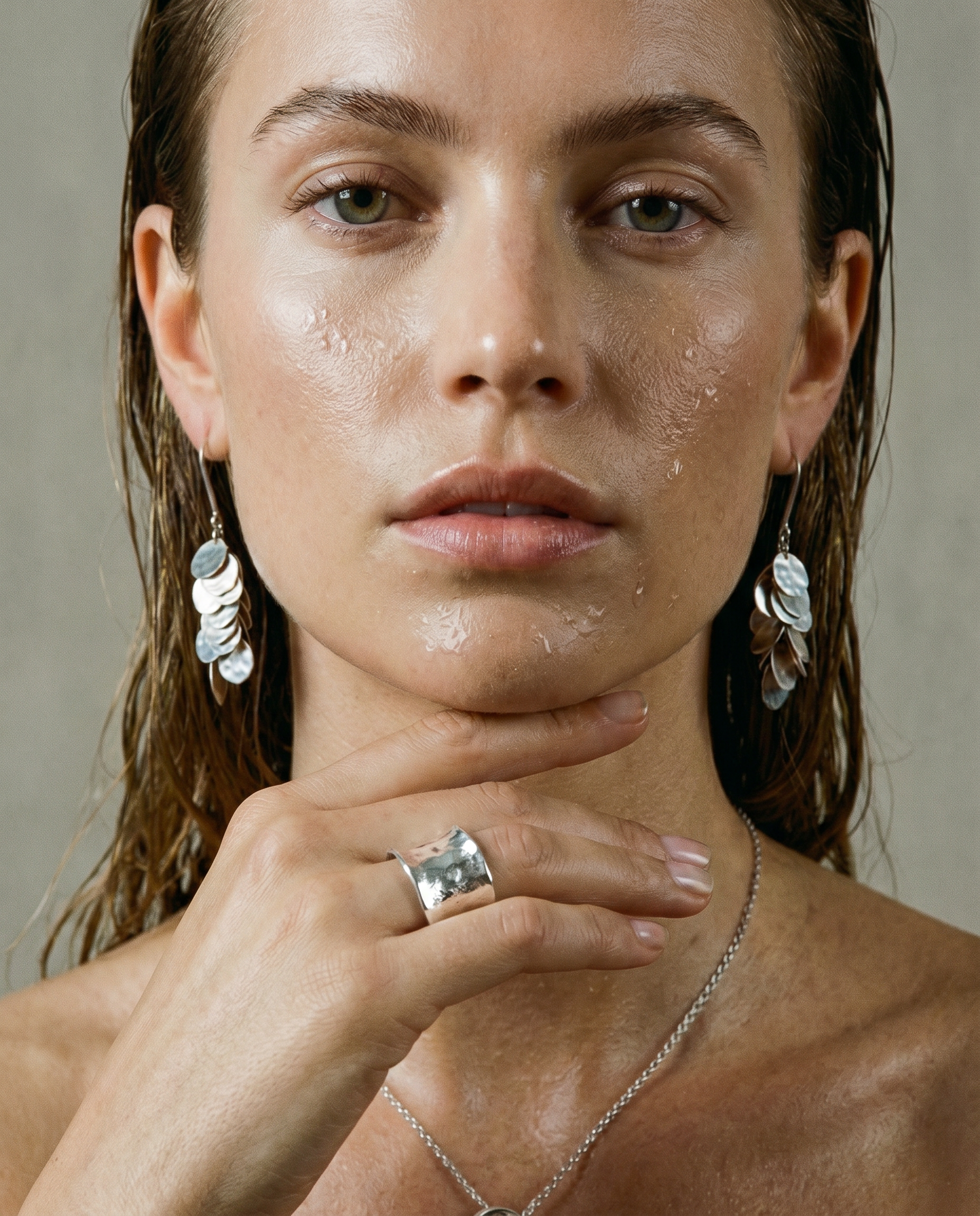 Textured Gold Statement Ring | Aurea Terra