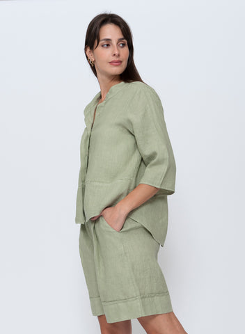 Blueberry Italia - Plaquette Front Pocket Top