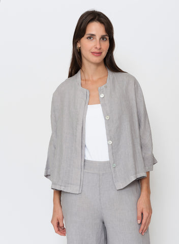 Blueberry Italia - Plaquette Front Shirt Jacket