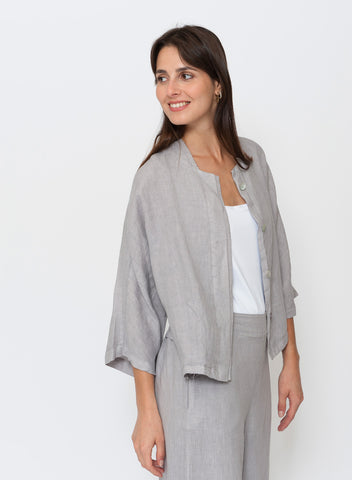 Blueberry Italia - Plaquette Front Shirt Jacket