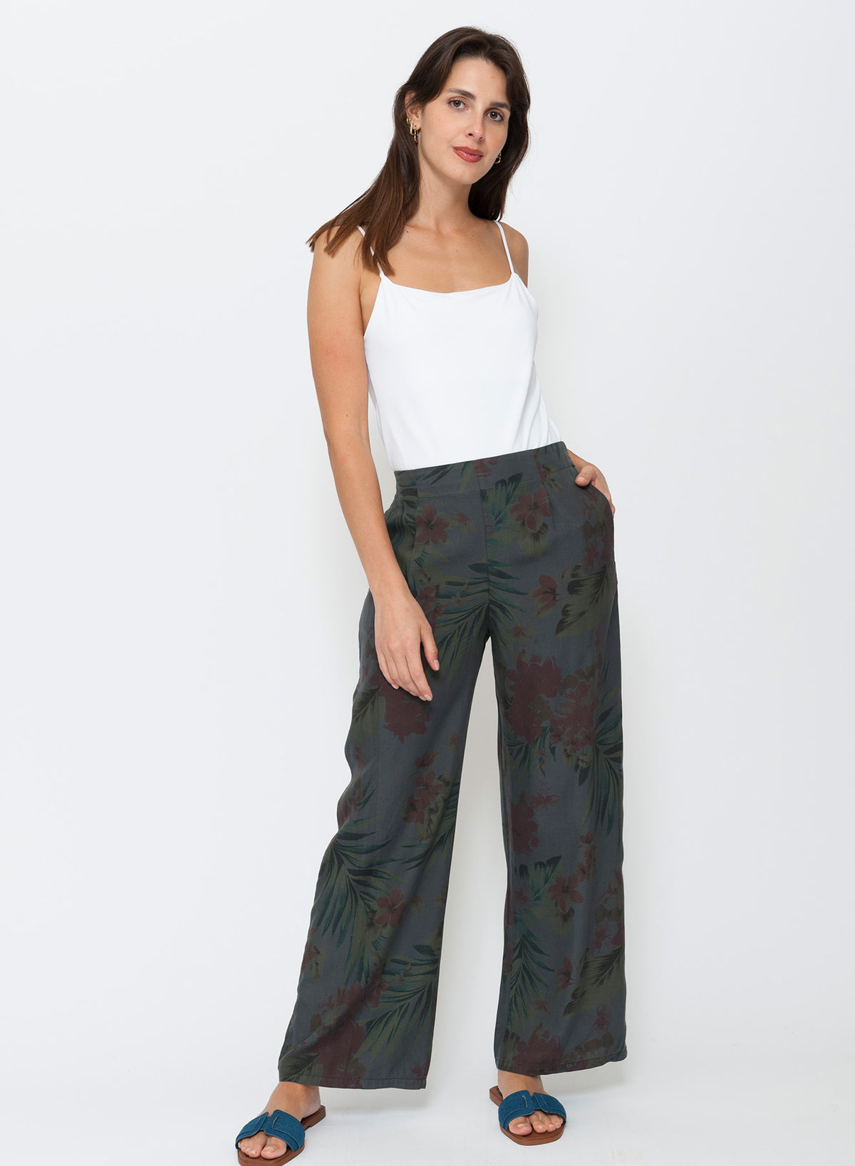 Blueberry Italia - Lyocell Comfort Pant