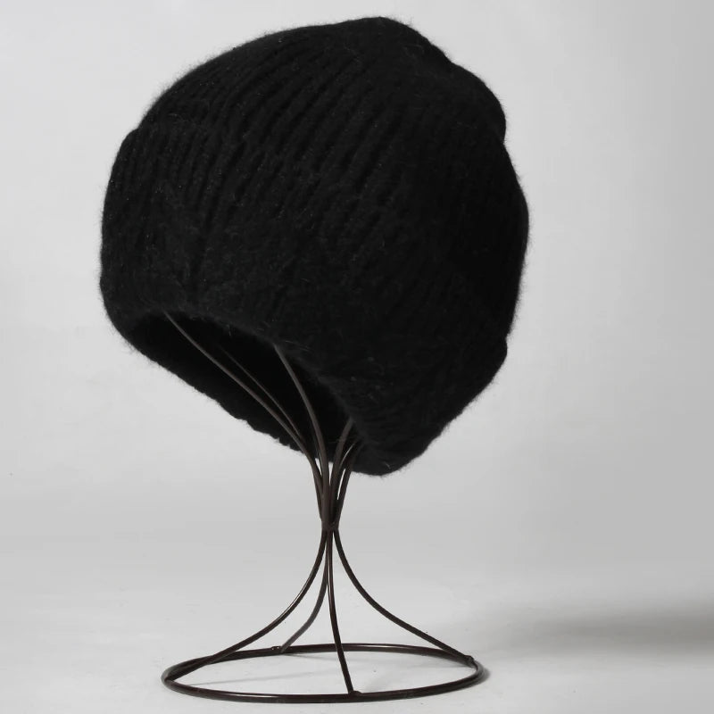 Cashmere/Acrylic Blend Winter Hats