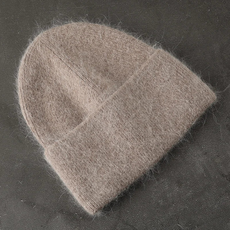 Cashmere Hat Thick & Fluffy