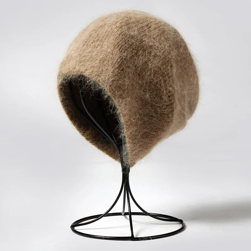 Cashmere Fluffy Plush Beanies