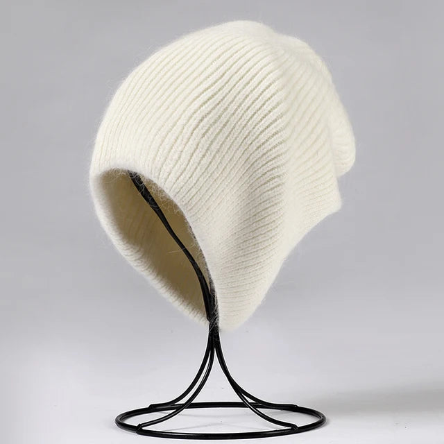 Cashmere Fluffy Plush Beanies