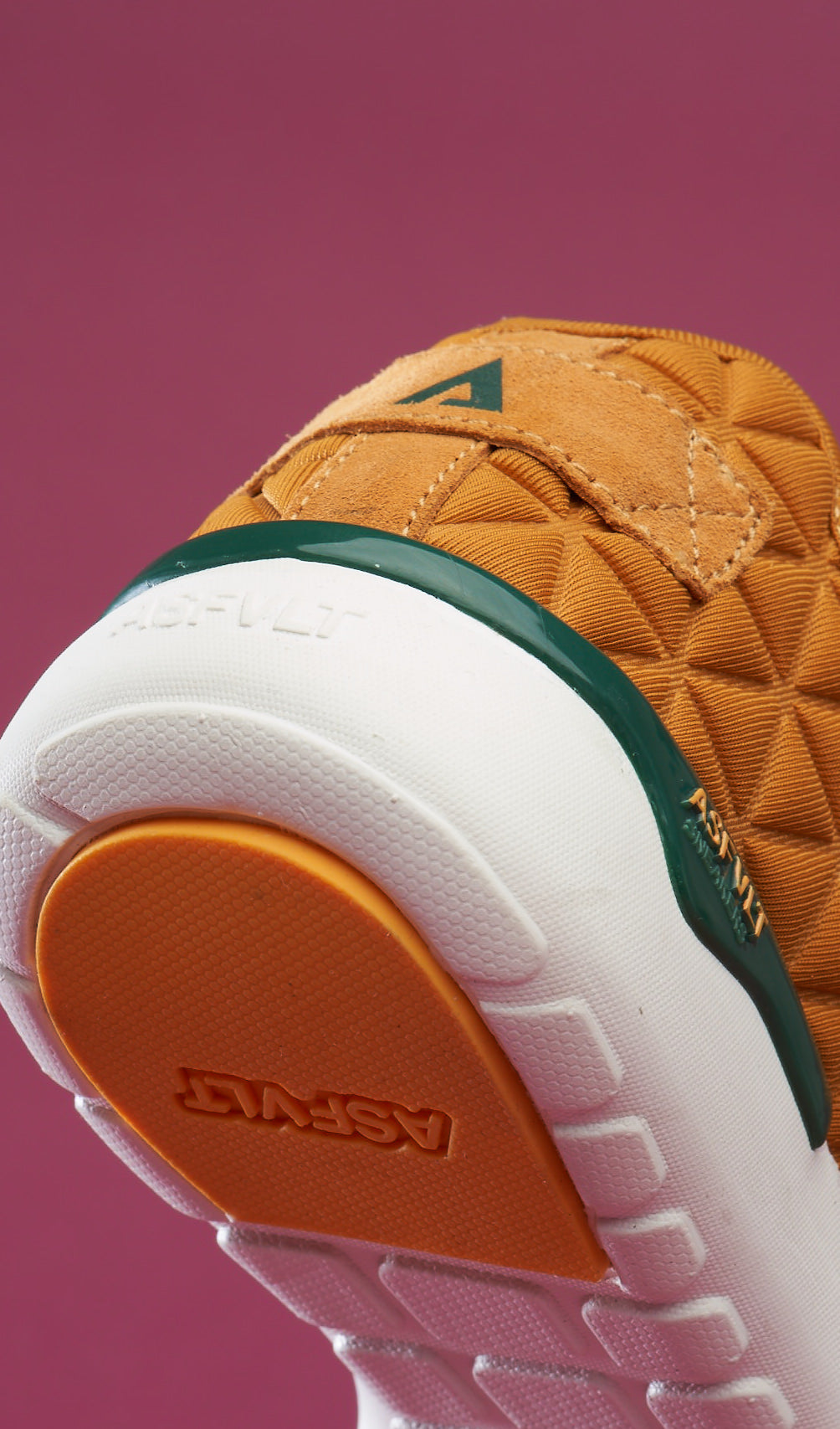 ASFVLT - Neo Speed Socks - Cognac/Green