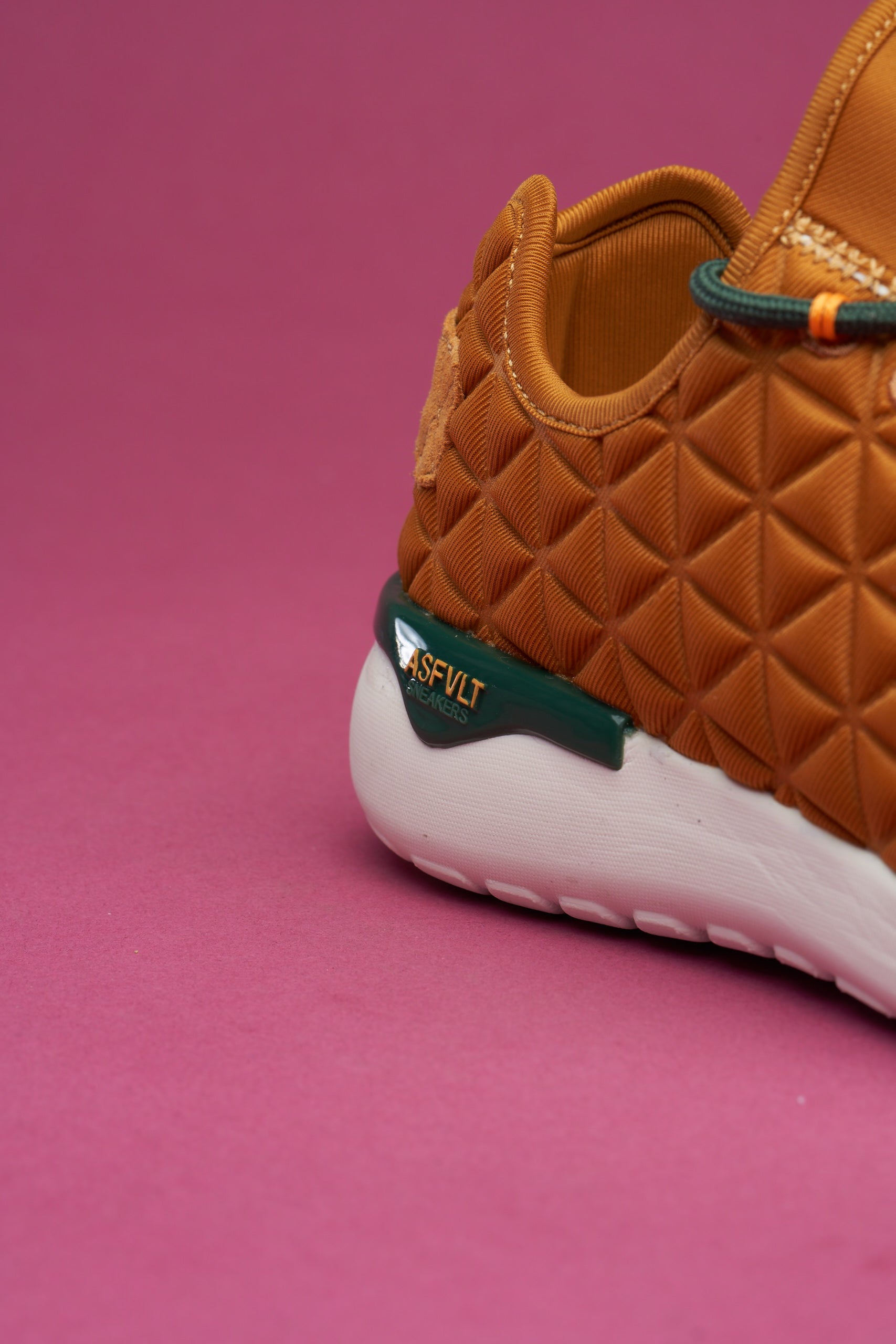 ASFVLT - Neo Speed Socks - Cognac/Green