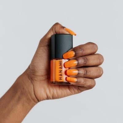 Bombay - Tangerine Orange non-toxic nail polish at Linens & Treasures