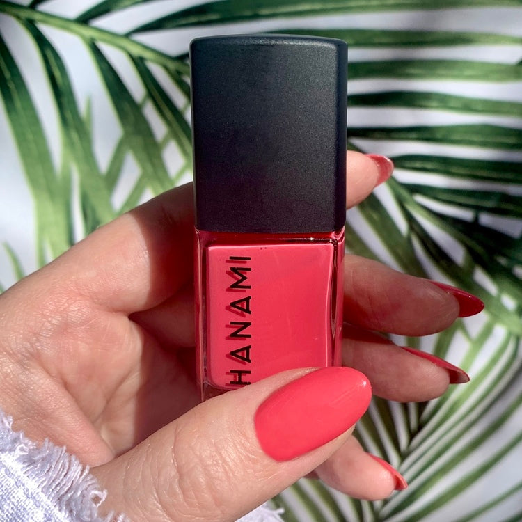 Call Back - Coral Watermelon non-toxic nail polish at Linens & Treasures