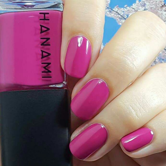 Cameo Lover - Bright Magenta Pink non-toxic nail polish at Linens & Treasures