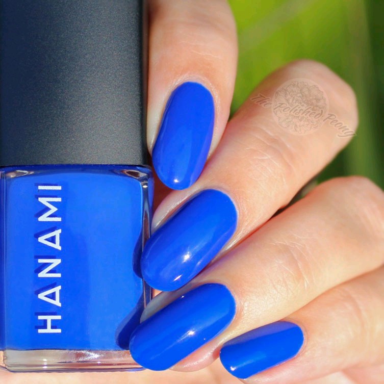 Hanami Everlong - Brilliant Royal Blue non-toxic nail polish at Linens & Treasures