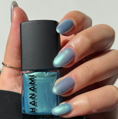 Frostbite - Frosty Pearly Green non-toxic nail polish at Linens & Treasures