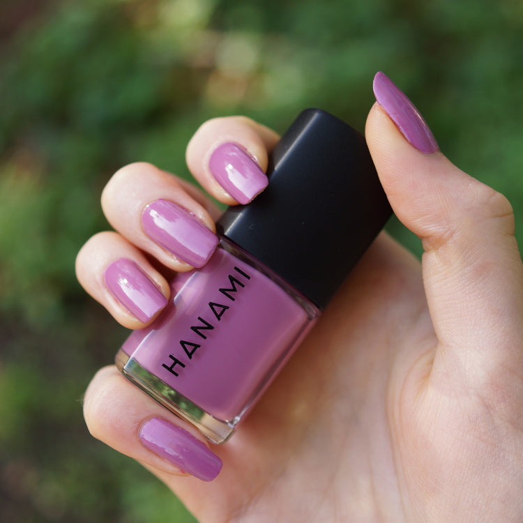 Lady - mauve, dusty rose non-toxic nail polish at Linens & Treasures
