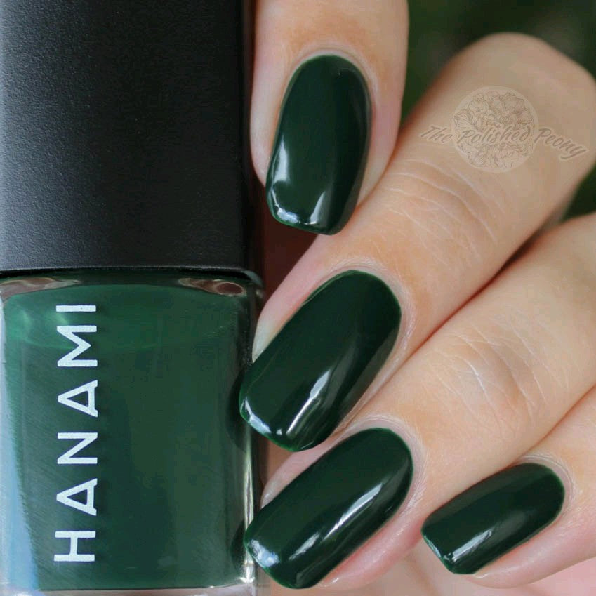 Octopus's garden - rich forest green non-toxic nail polish at Linens & Treasures