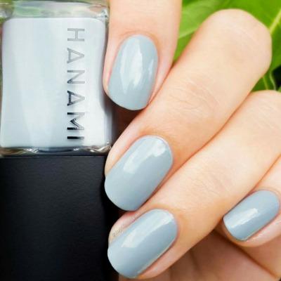 Pale grey eyes - light grey nail polish non-toxic at Linens & Treasures