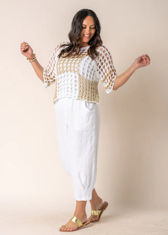 Imagine Fashion - Flora Linen Pants