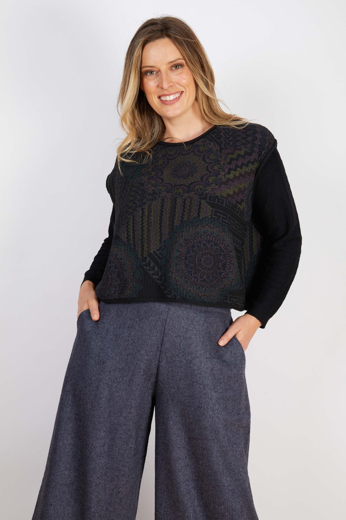 JJ Sisters - Patterned Vest