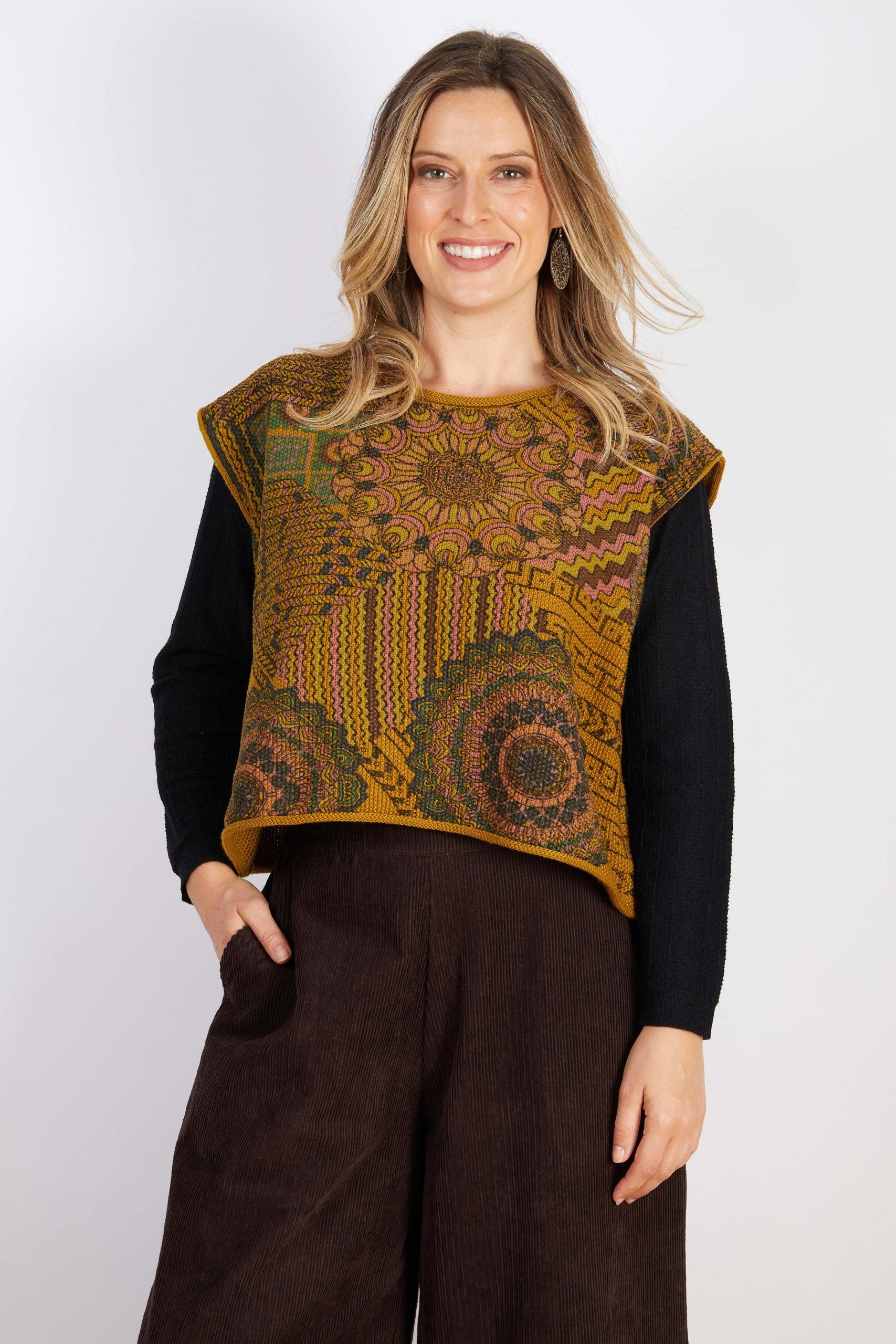 JJ Sisters - Patterned Vest