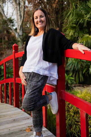 Linen Prato Top